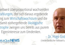 Dr. Hugo Godschalk: Zinszahlungen, Wachstumszwang und ökologische Katastrophe