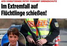 "Schiessbefehl auf Flüchtlinge": Die Schmutzkampagne gegen Frauke Petry und die AfD